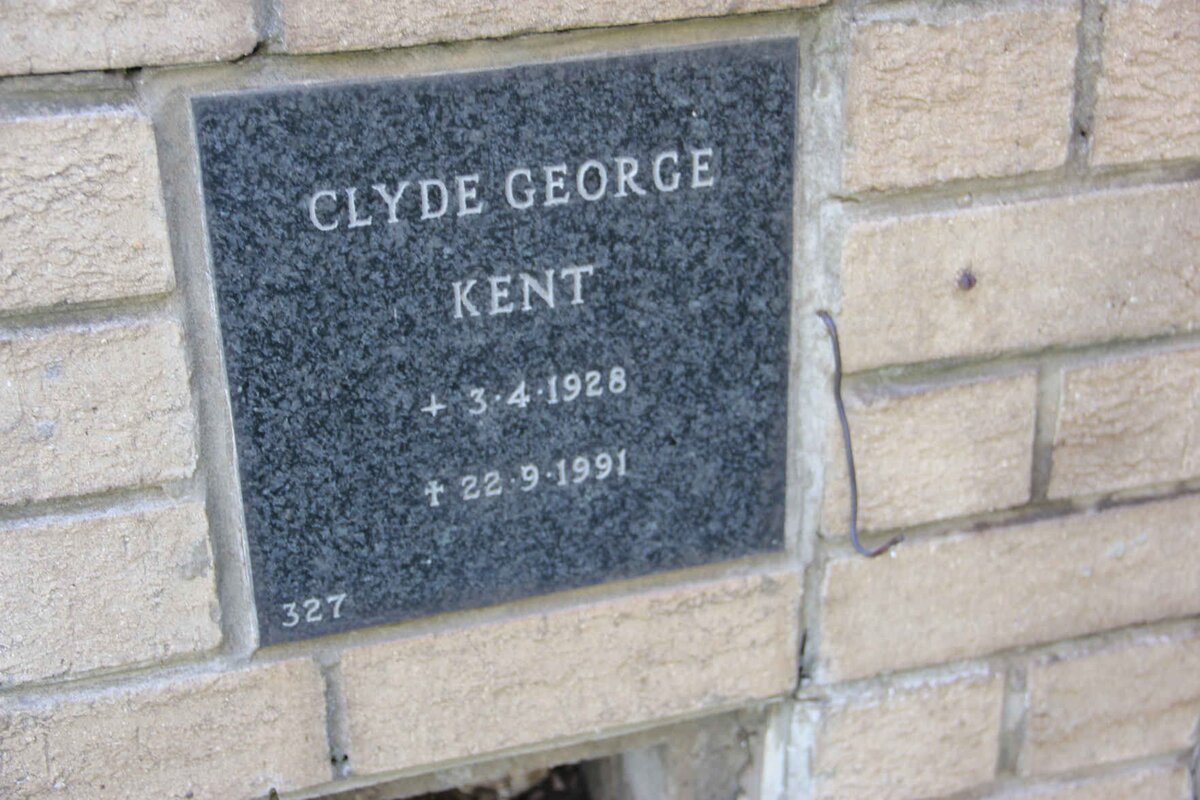 KENT Clyde George 1928-1991
