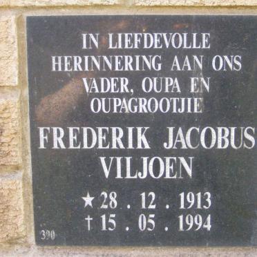 VILJOEN Frederik Jacobus 1913-1994