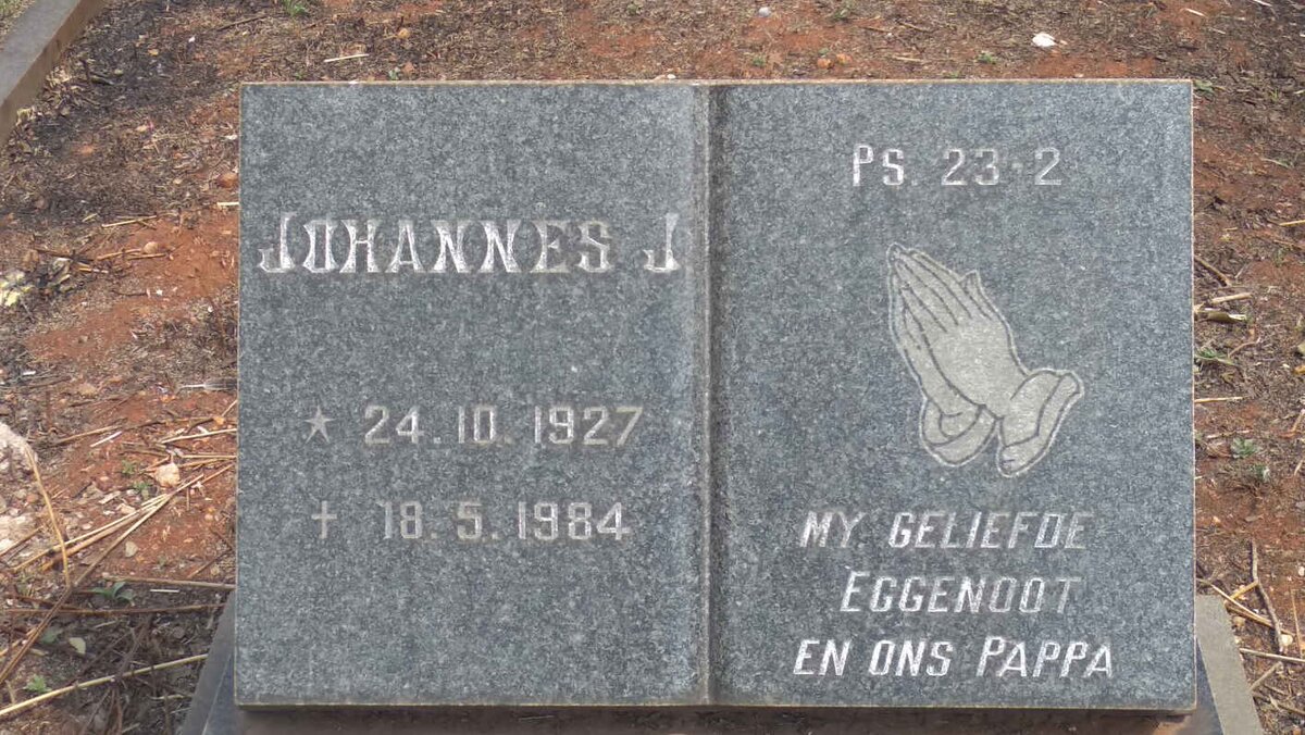 ? Johannes J. 1927-1984
