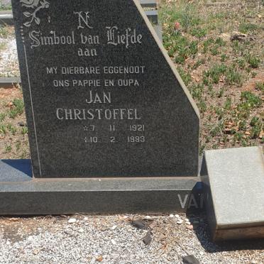 ? Jan Christoffel, va? 1921-1983