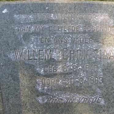 ? Willem Christiaan 1910-1963