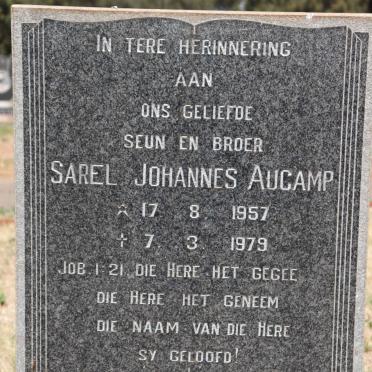 AUCAMP Sarel Johannes 1957-1979