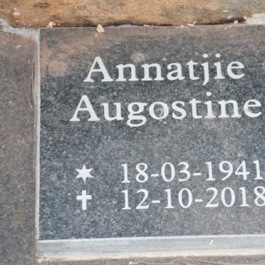 AUGOSTINE Annatjie 1941-2018