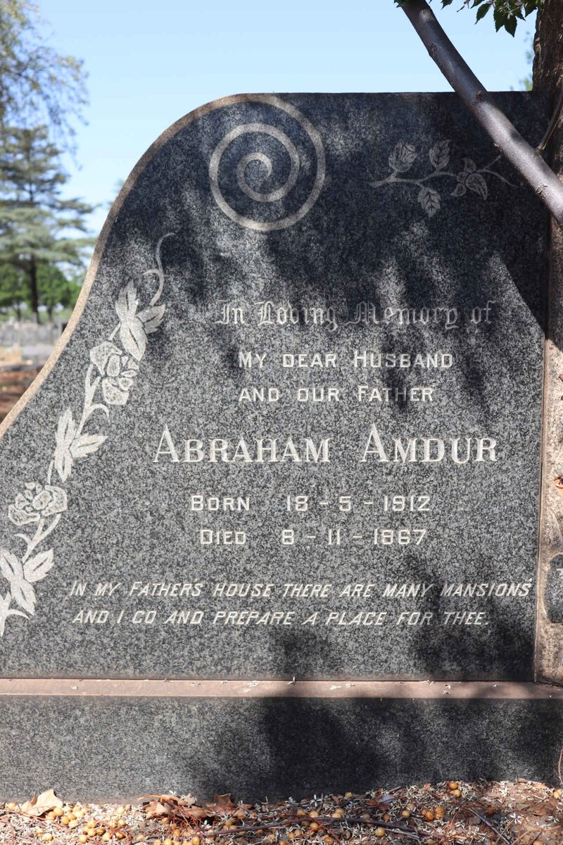 AMDUR Abraham 1912-1967 & Jocomina 1915-1990 _1