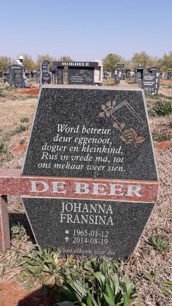 BEER Johanna Fransina, de 1965-2014