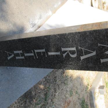 BERG Jacobus Petrus, van den 1937-19?7 :: MURPHY Fransina 1940-1990