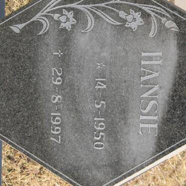 BERNARDO Johannes Koenraad 1950-1997 &amp; Hester 1951-