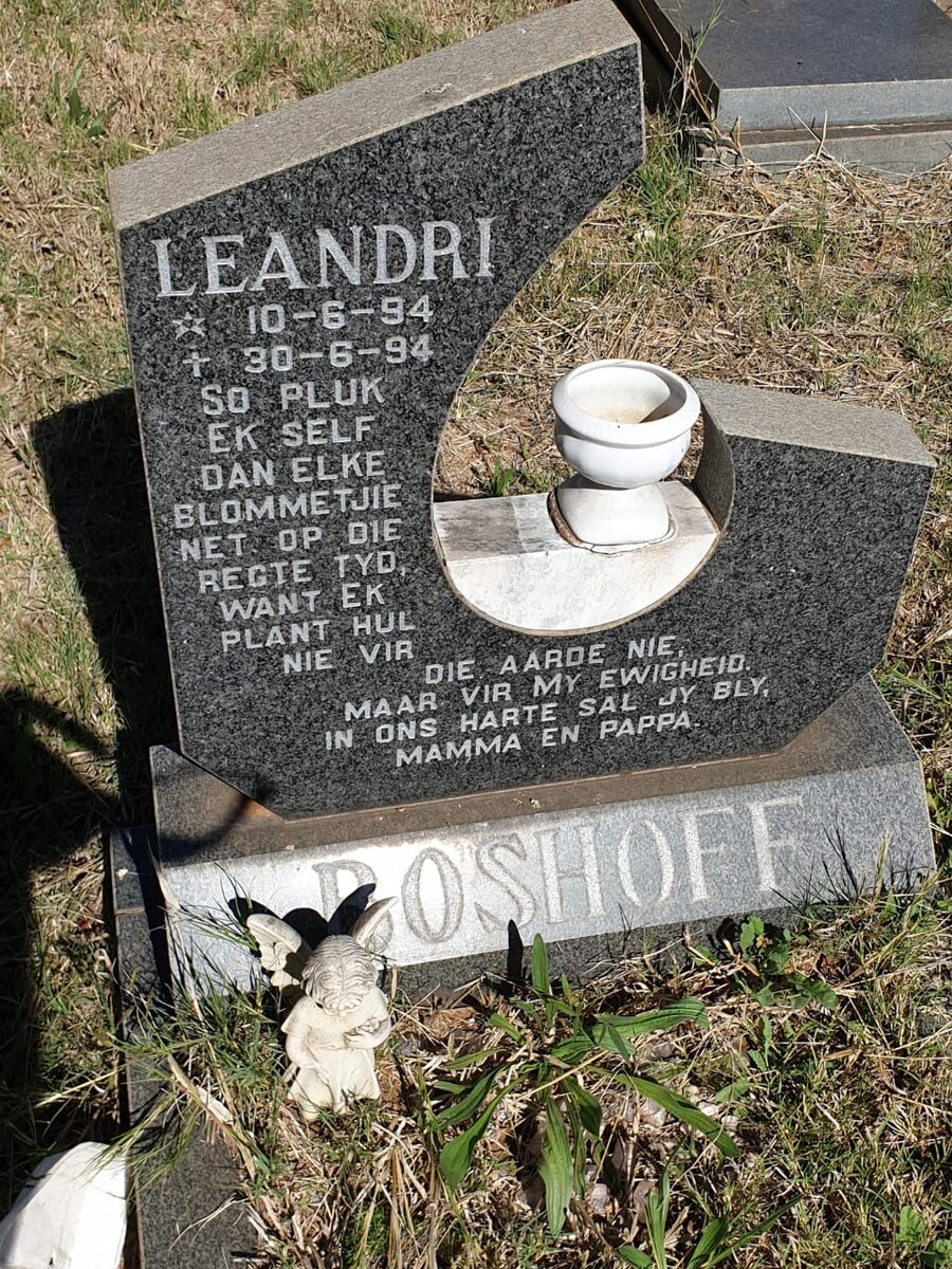 BOSHOFF Leandri 1994-1994