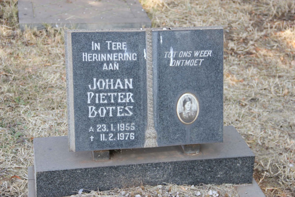 BOTES Johan Pieter 1955-1976