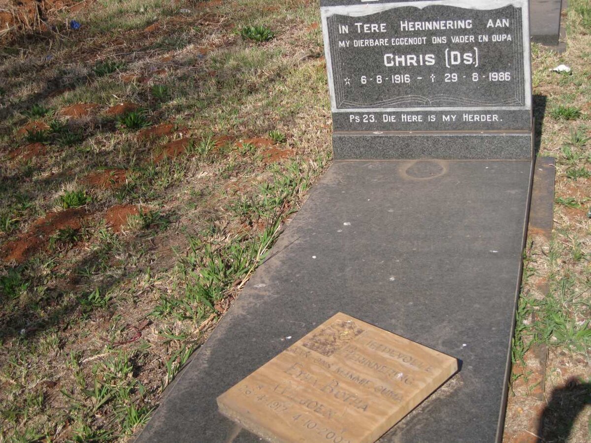 BOTHA Chris 1916-1986 & Etha VILJOEN 1917-2003_1