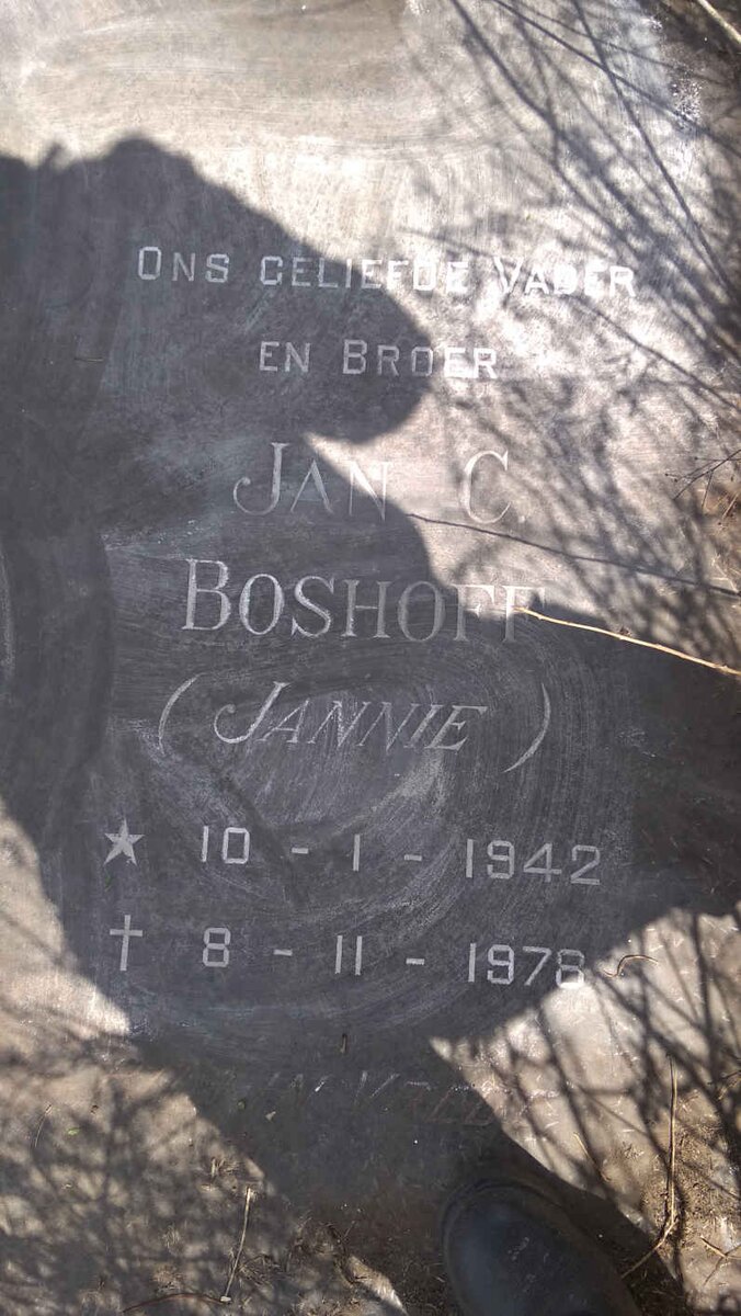 BOSHOFF Jan C. 1942-1978