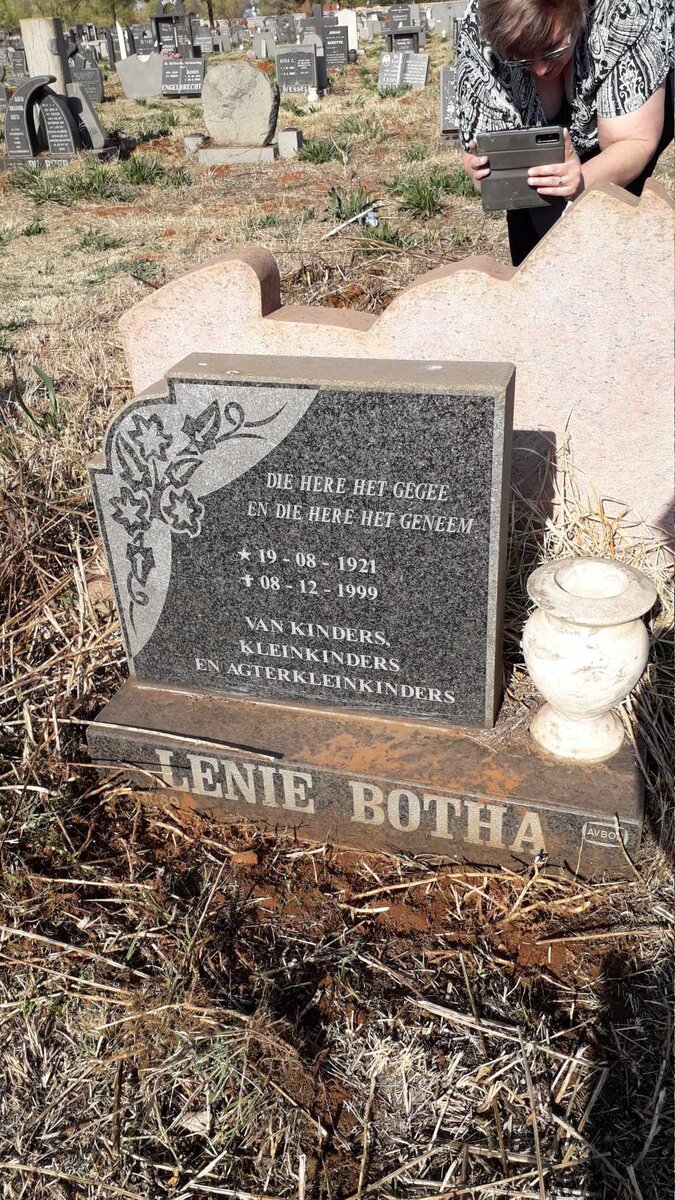 BOTHA Lenie 1921-1999