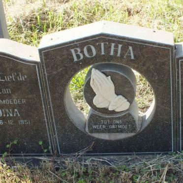 BOTHA Gerrie 1955-1996 &amp; Dina 1951-