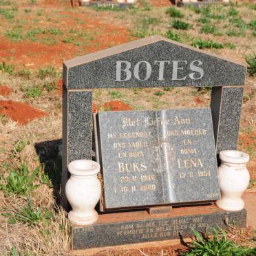 BOTES Buks 1946-2000 & Lena 1954-