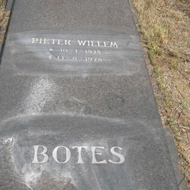 BOTES Pieter Willem 1938-1978