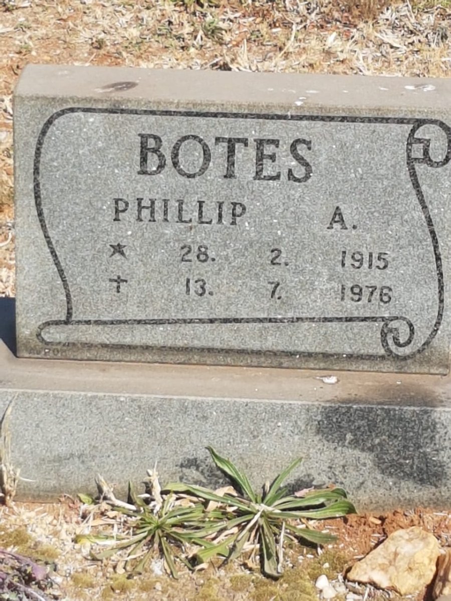 BOTES Phillip A. 1915-1976