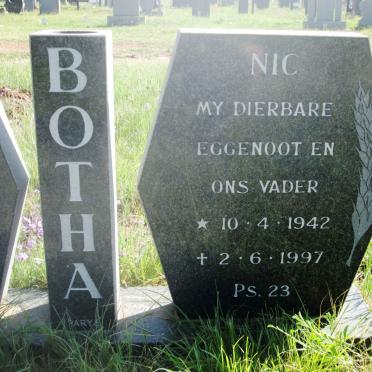 BOTHA Nic 1942-1997