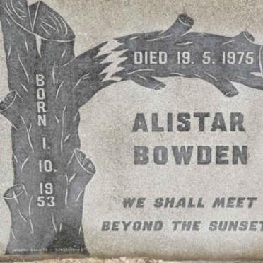 BOWDEN Alistar 1953-1975