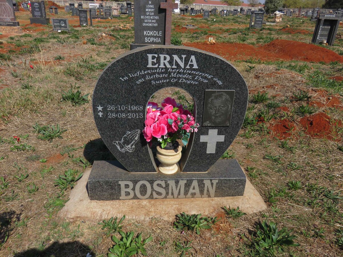 BOSMAN Erna 1968-2013