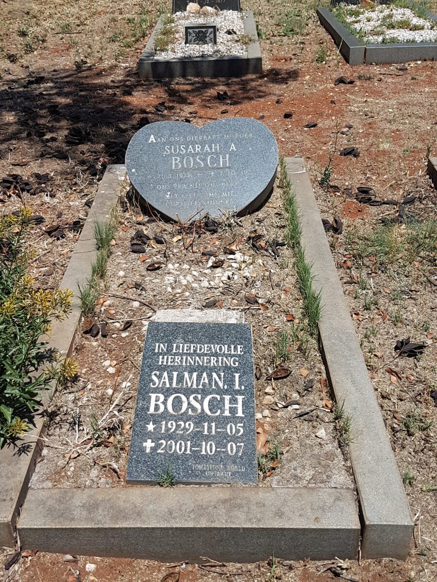 BOSCH Salman I. 1929-2001 & Susarah A. 1923-1977 _1