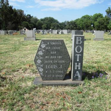 BOTHA Louis J. 1944-1992