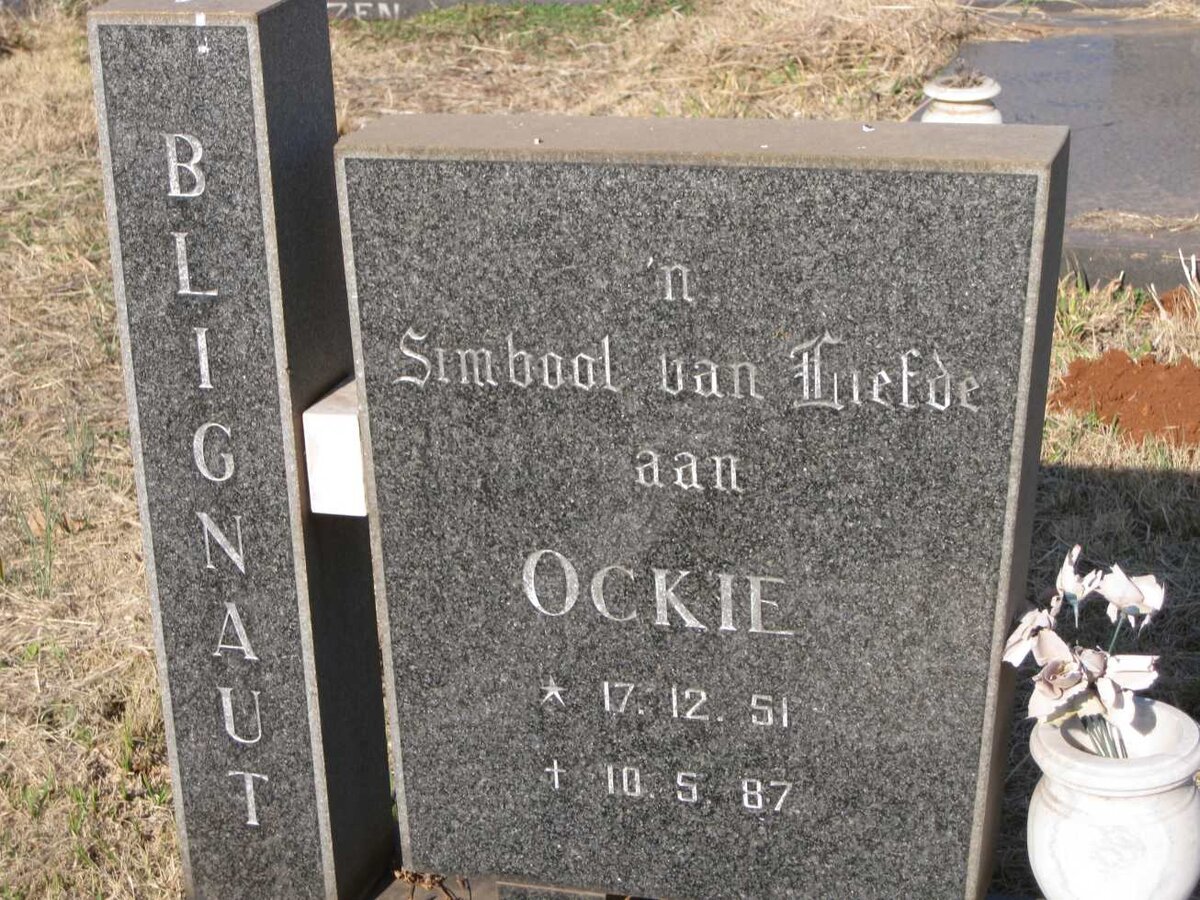 BLIGNAUT Ockie 1951-1987