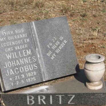 BRITZ Willem Johannes Jacobus 1928-1975