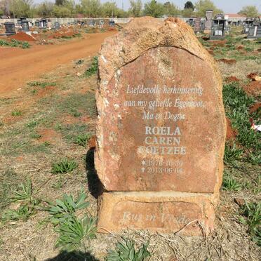 COETZEE Roela Caren 1976-2013