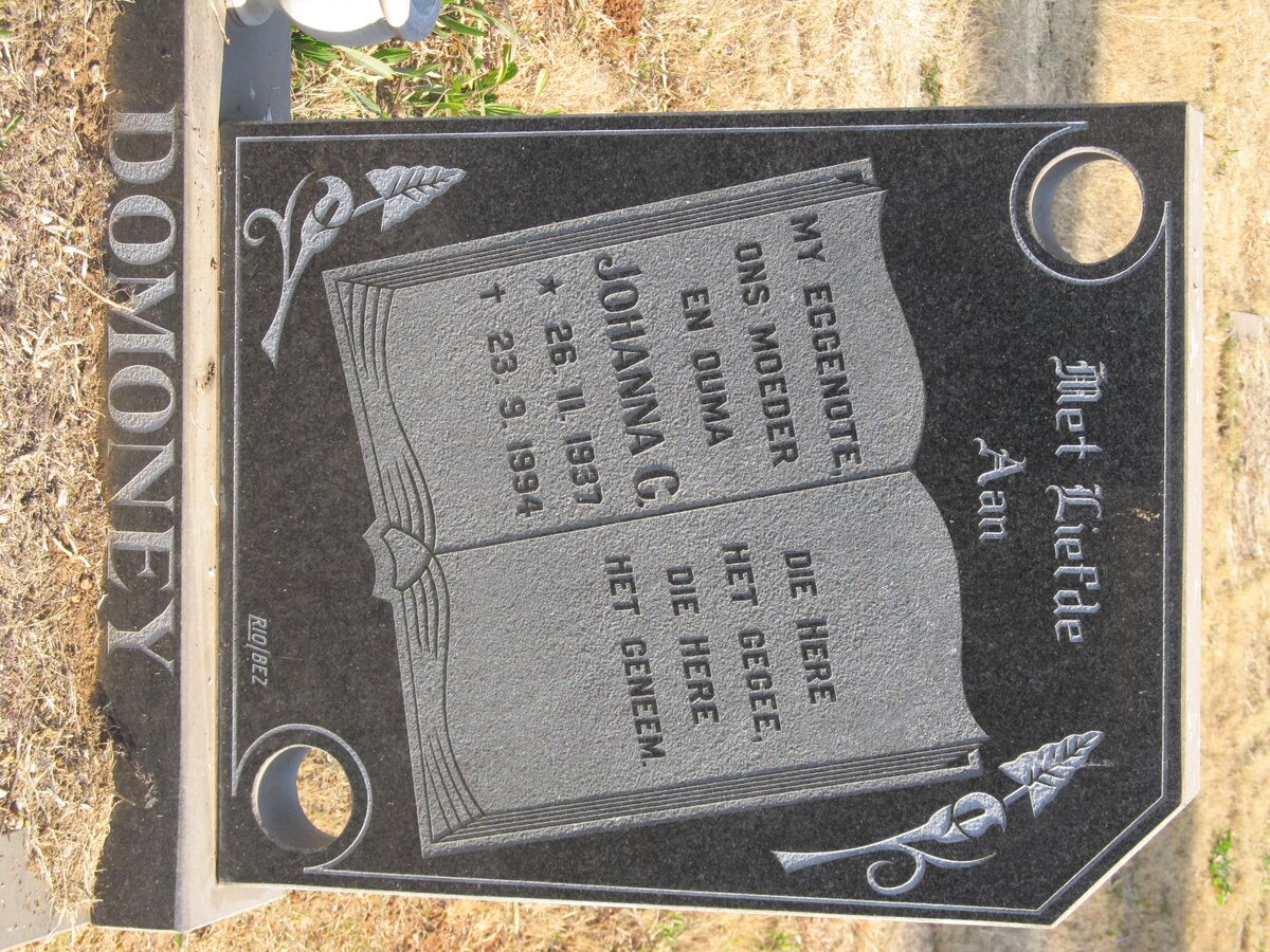 DOMONEY Johanna C. 1937-1994