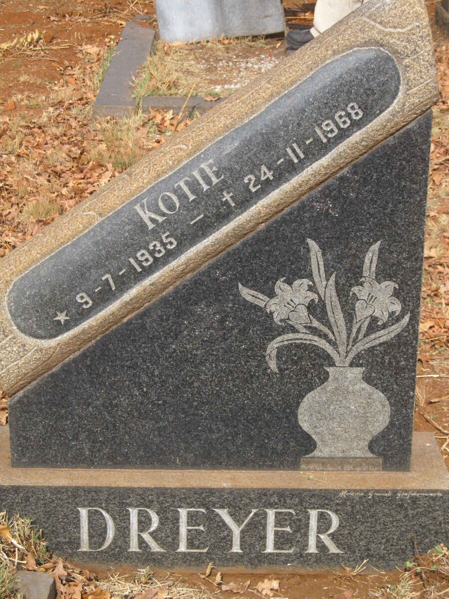 DREYER Kotie 1935-1968