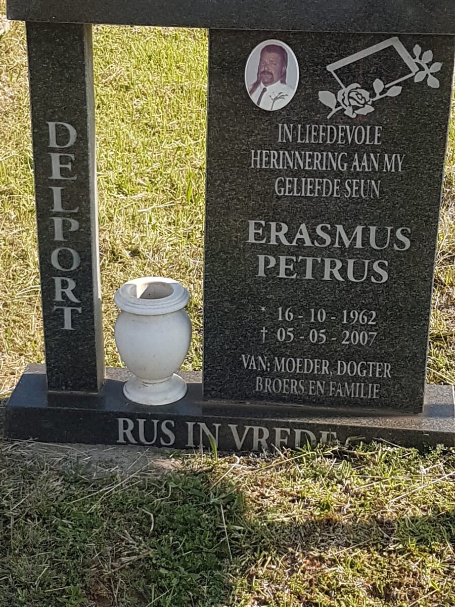 DELPORT Erasmus Petrus 1962-2007