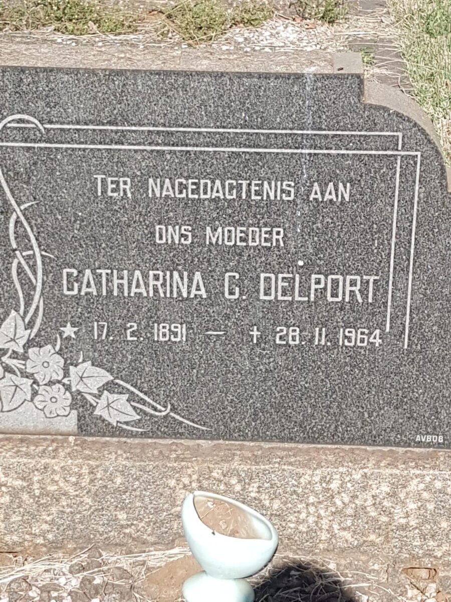 DELPORT Catharina G. 1891-1964