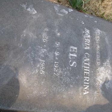 ELS Maria Catherina 1927-1986