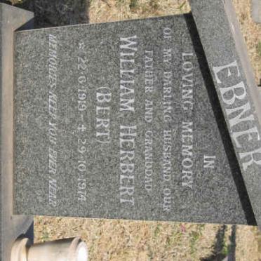 EBNER William Herbert 1919-1974