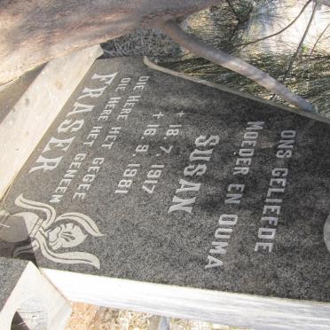 FRASER Susan 1917-1981