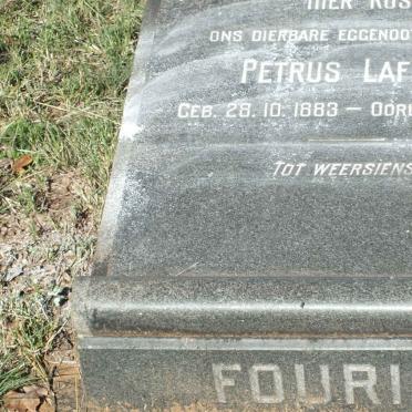 FOURIE Petrus Lafras 1883-1957