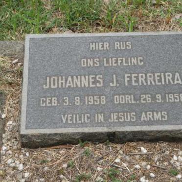 FERREIRA Johannes J. 1958-1958