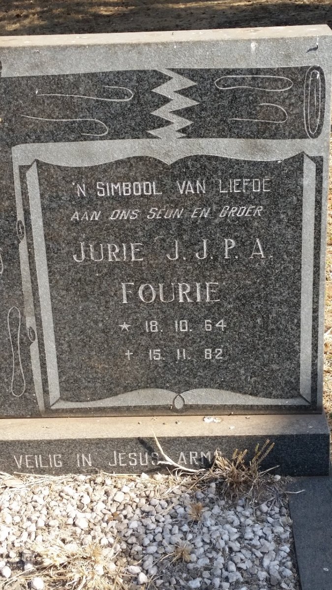 FOURIE J.J.P.A. 1964-1982