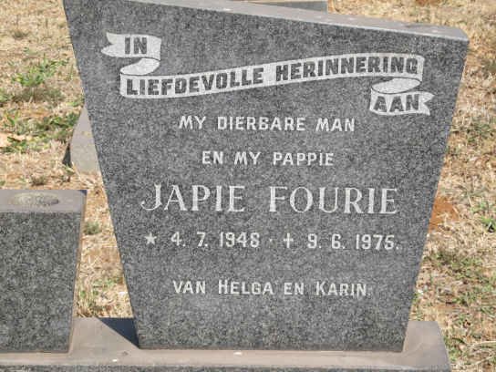 FOURIE Japie 1948-1975