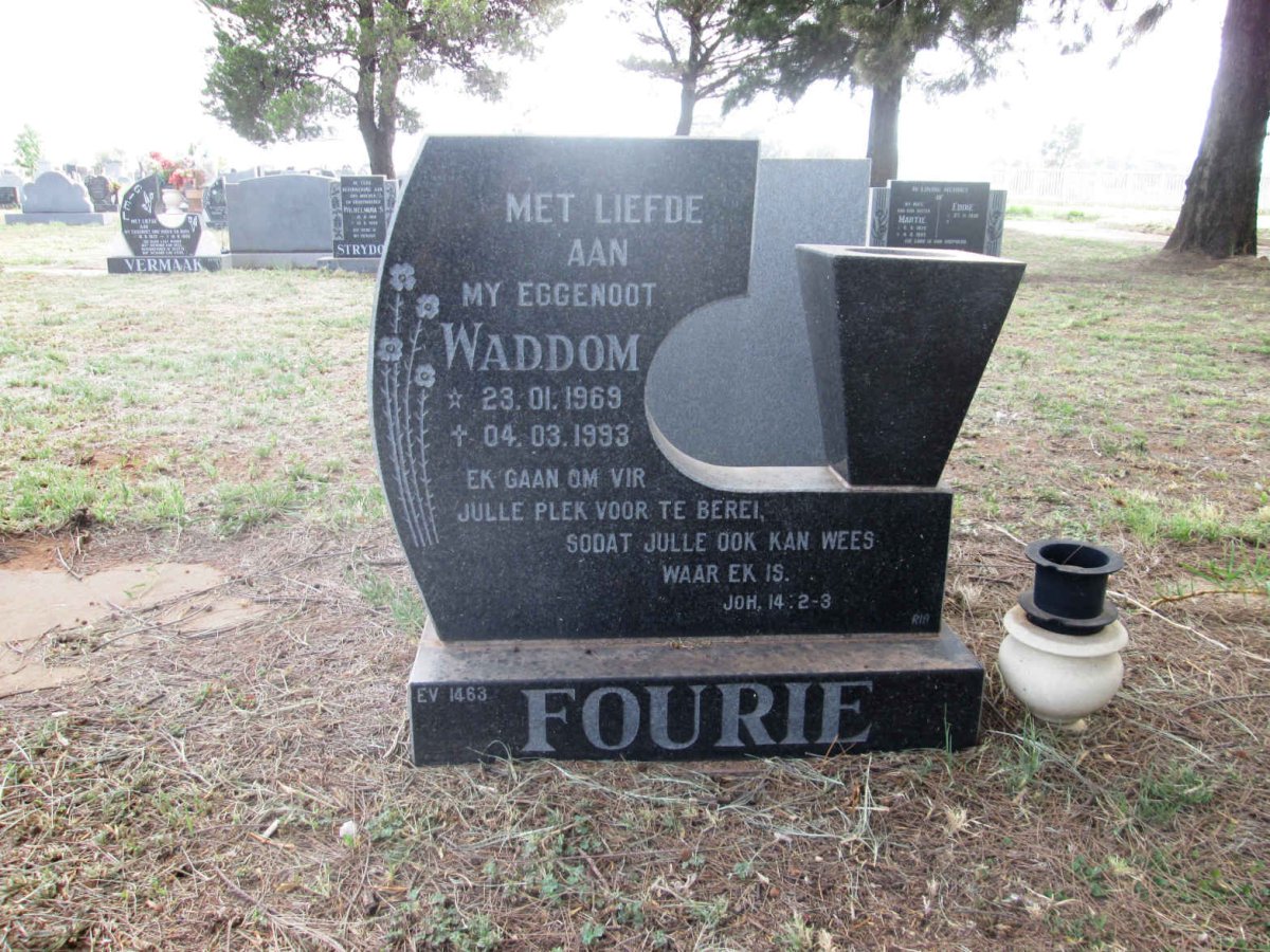 FOURIE Waddom 1969-1993