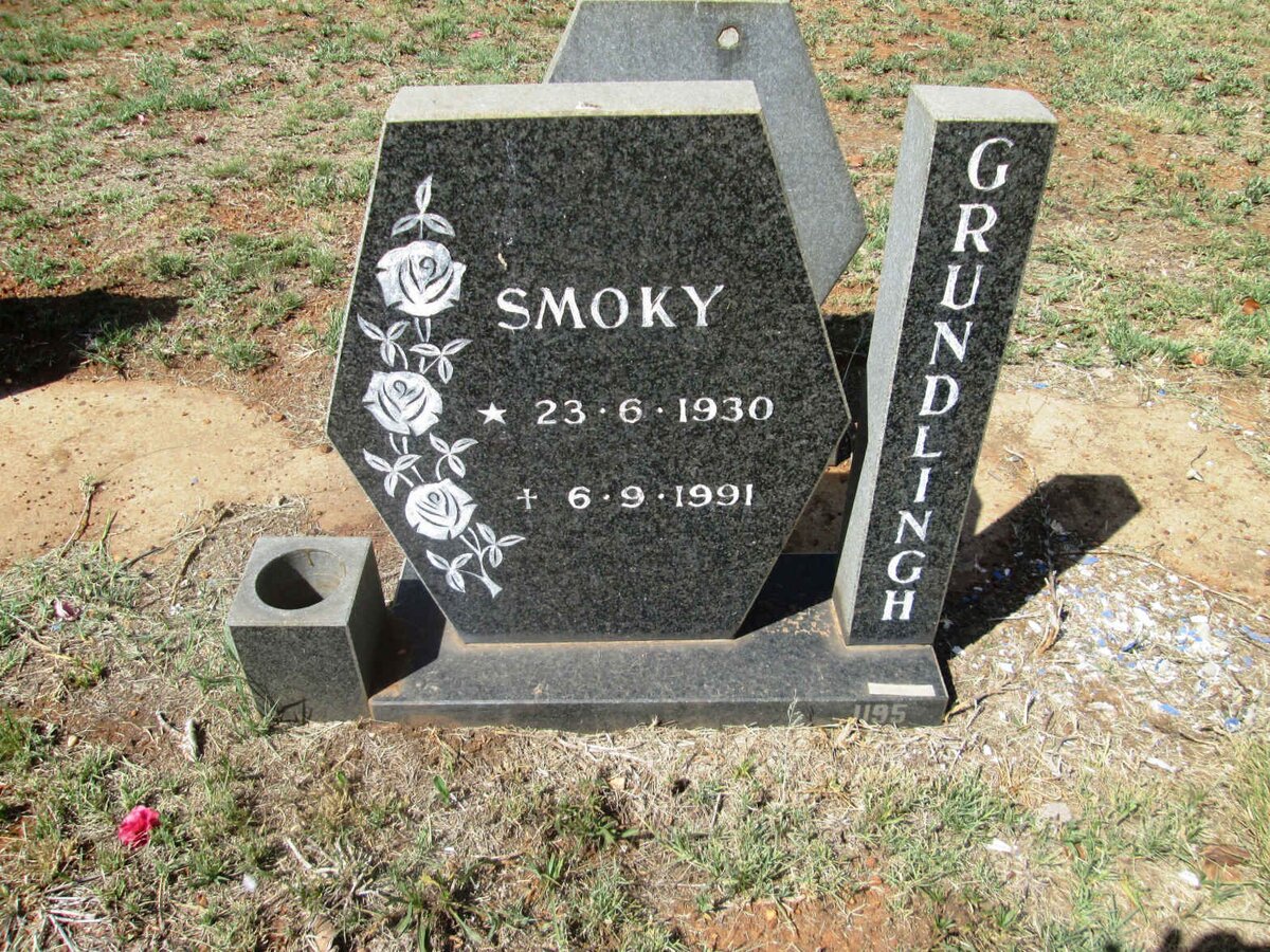 GRUNDLINGH Smoky 1930-1991