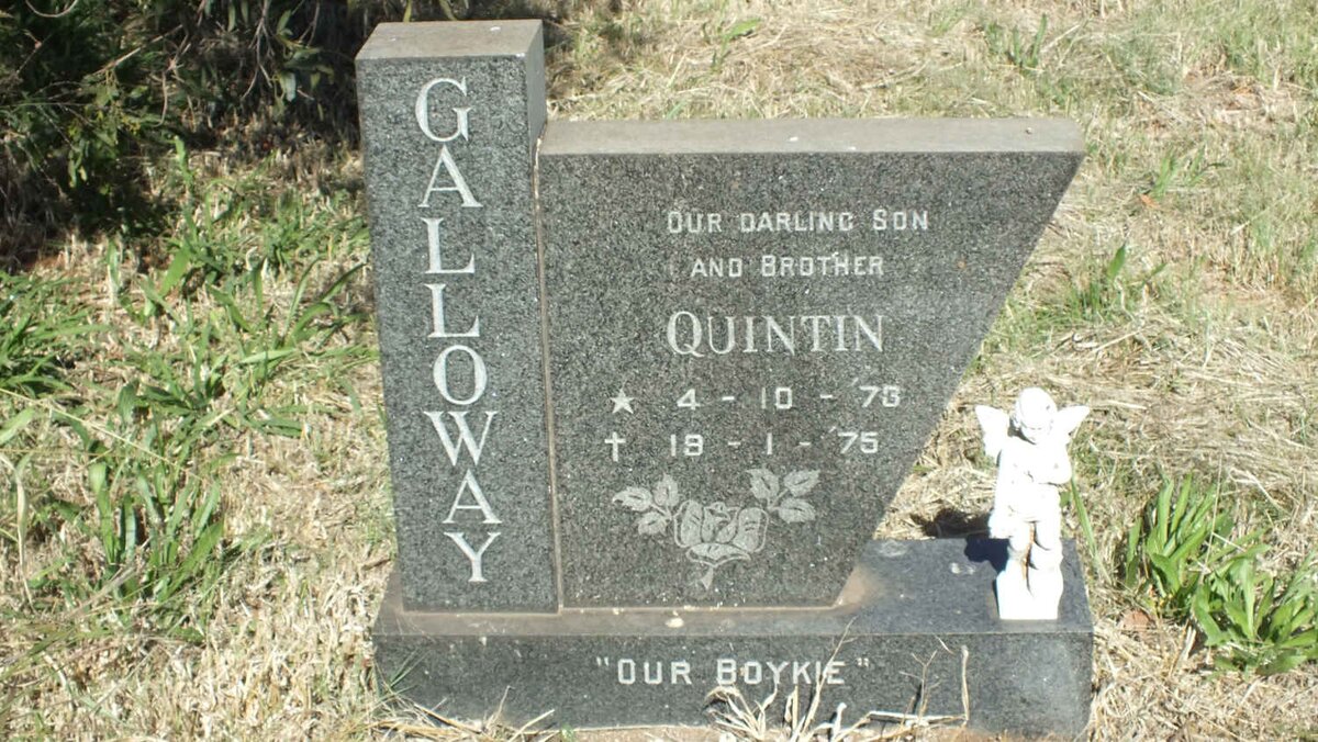 GALLOWAY Quintin 1973-1975