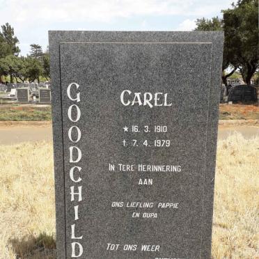 GOODCHILD Carel 1910-1979