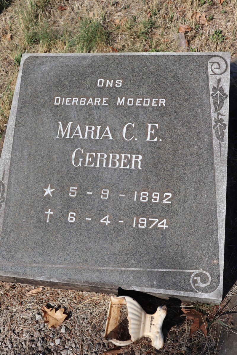 GERBER Maria C.E. 1892-1974