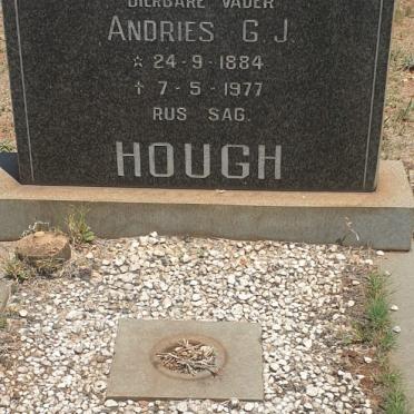 HOUGH Andries G.J. 1884-1977