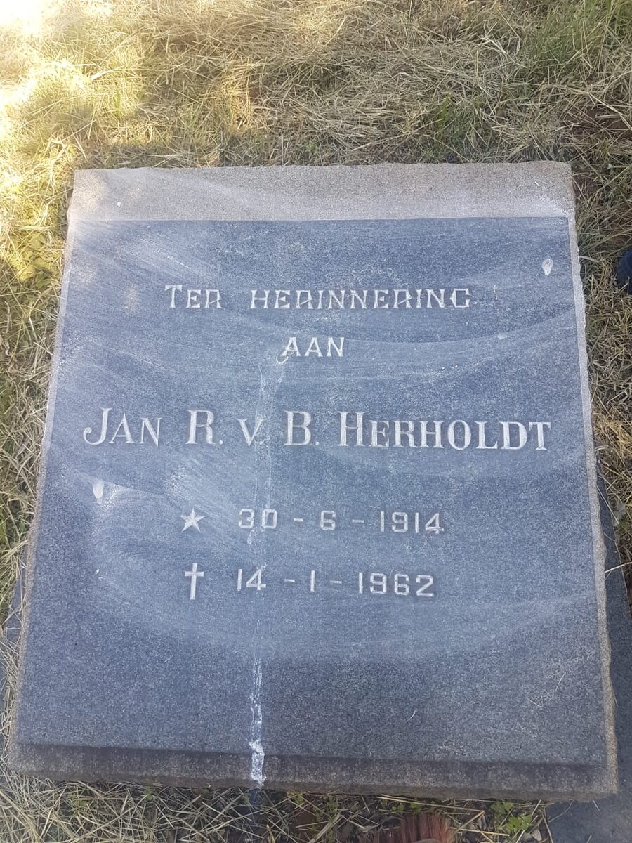 HERHOLDT Jan R. v. B. 1914-1962