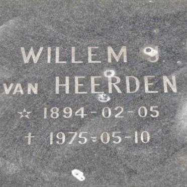 HEERDEN Willem, van 1894-1975