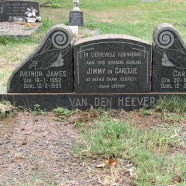 HEEVER Arthur James, van den 1952-1960 :: VAN DEN HEEVER Carl 1953-1960