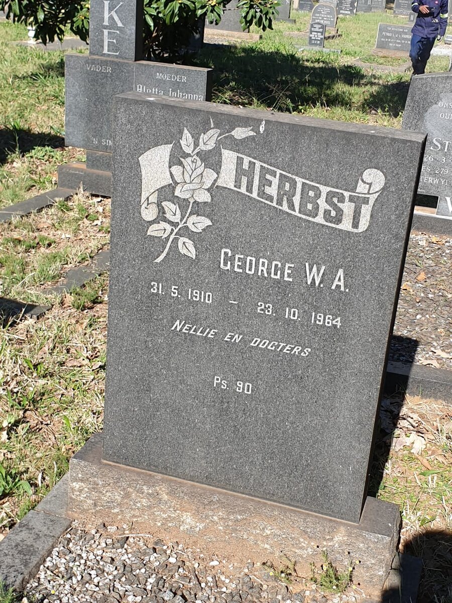 HERBST George W.A. 1910-1964