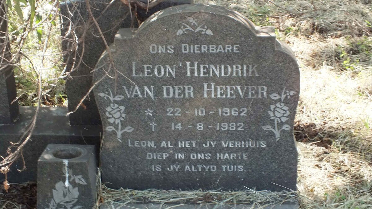 HEEVER Leon Hendrik, van der 1962-1982